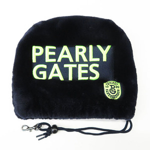 【即決】PEARLY GATES パーリーゲイツ ボア ヘッドカバー ネイビー系 IRON [240001650274] ゴルフウェア