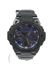 CASIO◆ソーラー腕時計_G-SHOCK/タフソーラー/GST-B400BD-1A2JF/Gスチール/bluetooth