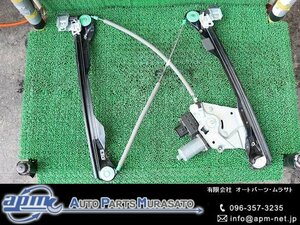 ★ フォード フォーカス GHIA 02年 WF0EDD 右フロントドアレギュレーター モーター付き (在庫No:A29606) (6483)