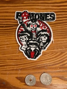 Ramones 刺繍アイロンワッペン 一枚 New York Punk CBGB NY Punk ニューヨーク パンクロック