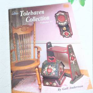 送料無料★絶版★ 洋書 トールペイント TOLEHAVEN vol.6 Gail Anderson トールヘブン ゲイルアンダーソン デザイン TOLE トール 図案