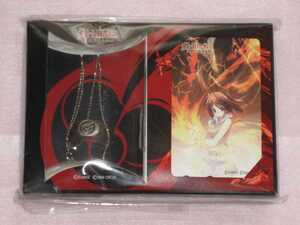 舞-HiME 運命の系統樹 たにはらなつき 描き下ろし 舞 テレカ&指輪 PS2 circus サーカス テレホンカード