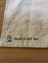 ブッシュクラフト　Bush Craft Inc. 収納袋　キャンプ　camp アウトドア　麻　Bush Craft 中古_画像3