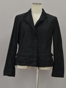  Hiroko винт HIROKO BIS tailored jacket 9 размер черный женский j_p F-M12450