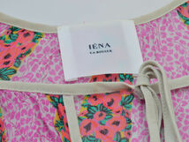 イエナ IENA LA BOUCLE フラワーストライプブラウス ピンク レディース j_p F-S4133_画像4