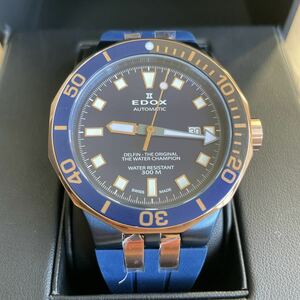  final price Ed ksEDOX Delphi e n diver Date automatic 80110-357BURCA-BUIR new goods self-winding watch 