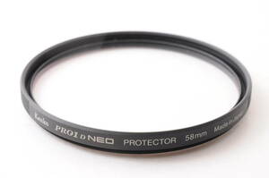 【美品】ケンコー KENKO Pro1D Neo Protector 58mm レンズ 保護フィルター プロテクター フィルター 433