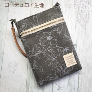 ハンドメイド スマホポーチ 携帯ポーチ サコッシュ