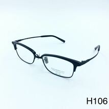 イタリアインディペンデント　眼鏡フレーム　FILIPPO JP5503 ブラック　メガネフレーム スクエア型_画像1