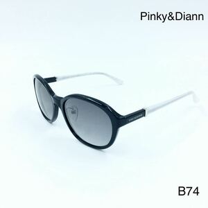 ピンキー&ダイアン Pinky&Diann サングラスPD-120 C-1 ブラック　紫外線カット