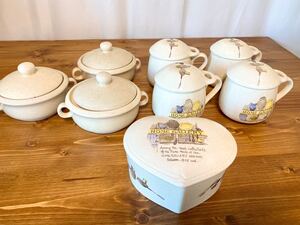 HOME GALLERY スープカップ 蓋付き容器 お菓子入れ