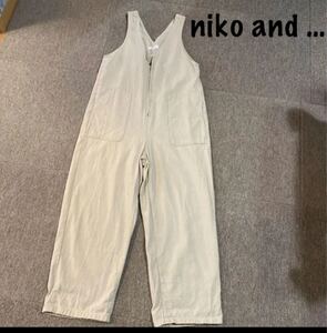 ニコアンド niko and … Vネックサロペット サイズ3