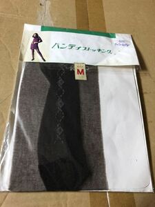  retro period thing Showa era bread -stroke tights stockings bread ti stockings charcoal gray pattern 