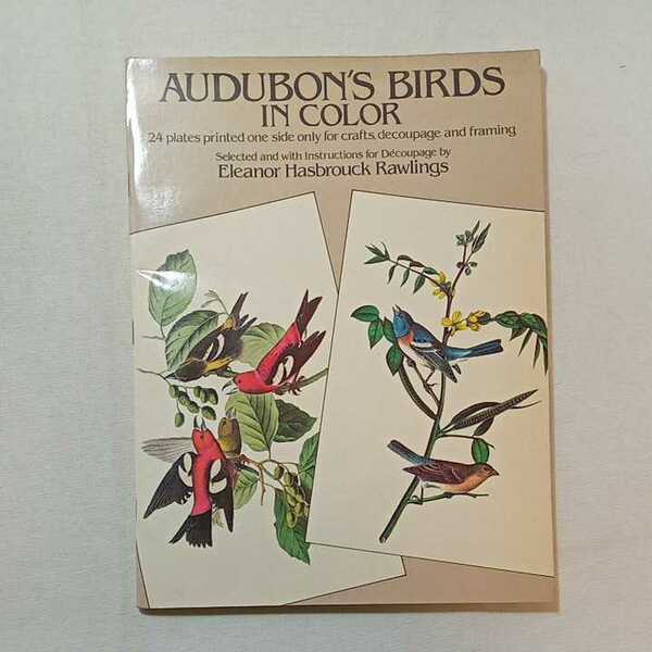 zaa-280♪Audubon's Birds in Color ペーパーバック 1977/6/1 英語版 Eleanor H. Rawlings (編集)