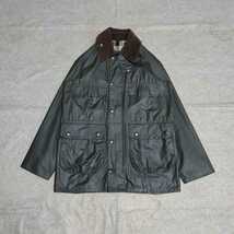 希少 ほぼ新品 　80s　 34　バブアー　4ポケット　 ビデイル　セージ　4ポケット　Barbour bedale 　ヴィンテージ　　 ジャケット　_画像1