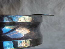 フランスアンティーク 皿 シルバープレート 灰皿 プレート シャビーシック ブロカント 銀メッキ ディスプレイ台　_画像10