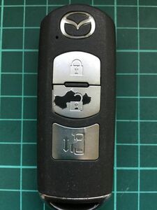 MZ 2375 Mazda Genuine Smart Key 3b Premacy Cwefw viane ccefw rafesta без ключа без электрического слайда.