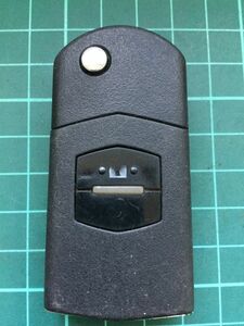 MZ 2523 送料185円 マツダ 純正 キーレス スマートキー デミオ アクセラ プレマシー MPV 等ジャックナイフ 2B