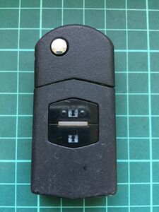 MZ 2520 送料185円 マツダ 純正 キーレス スマートキー デミオ アクセラ プレマシー MPV 等ジャックナイフ 2B