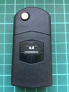 MZ 2517 送料185円 マツダ 純正 キーレス スマートキー デミオ アクセラ プレマシー MPV 等ジャックナイフ 2ボタン