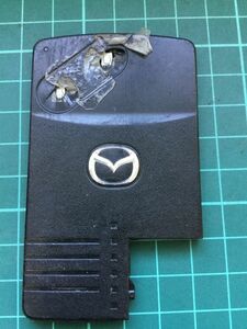 MZ 2502 ジャンク? マツダ 純正 キーレス スマートキー カード ビアンテ プレマシー MPV ベリーサ デミオ等 ２B