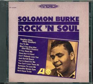 CD SOLOMON BURKE ROCK 'N' SOUL 　ソロモン・バーク 　 ロックン・ソウル　WPCR-25241