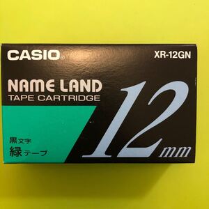 【カシオ】 純正 ネームランド XR-12GN