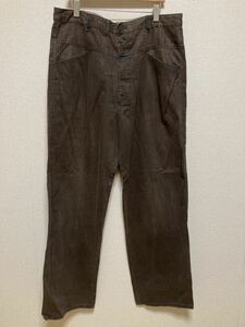 90's MARITHE FRANCOIS GIRBAUD Мали te franc sowa Jill bo- широкий брюки покрытие брюки багги дизайн 38 оттенок коричневого рабочие брюки 