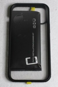 14 00130 ☆ McDuLL スマホケース iPhone 12 Pro Max相当 バンパー ブラック【アウトレット品】