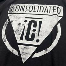 ビンテージ 90s【Consolidated】コンソリデイディット ロンT 活動家 革命 長袖 Tシャツ XL 古着 Sonic Youth グランジ ロックT バンドT_画像5