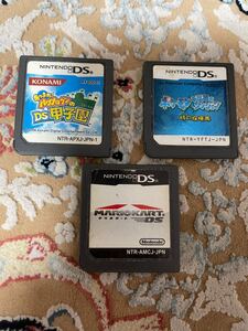 DSソフト 3つセット ポケモン マリオカート