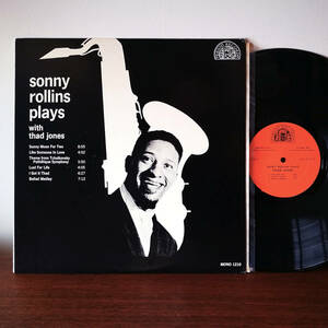 ★LP Sonny Rollins / Plays With Thad Jones US RE_Period Records 1210