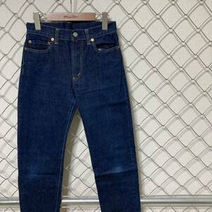 BLUE BLUEb lube Roo PP-1 Denim pants jeans 28 dark blue 