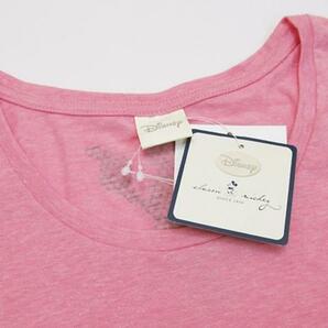 TTU スタッズ ミッキー半袖Tシャツ 桃色ピンク レディースM / ディズニー女性Teeの画像3