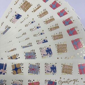 ハッピーグリーティング 切手シート 9135円