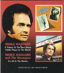 ☆MERLE HAGGARD(マール・ハガード)/Tribute To The Best Damn Fiddle Player In The World＆It’s All In The Movies『70年＆76年の2in1』