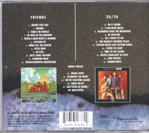 ☆THE BEACH BOYS(ビーチ・ボーイズ)/Friends＆20/20『68年＆69年の超大名盤２in１＆ボートラ+５曲＆24BIT Remaster仕様』◆激レア2001年盤_画像2