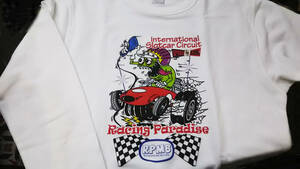  racing pala dice original sweatshirt (L size )