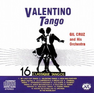 Valentino Tango /Gil Cruz 【社交ダンス音楽ＣＤ】♪2343