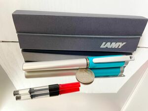 ▼LAMY/ラミー】nexx 万年筆 オパールグリーン ペン先M