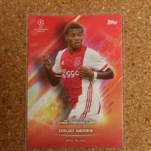 topps DAVID NERES ダヴィドネレス ダビドネレス ブラジル アヤックス