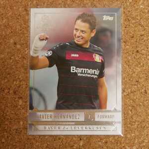 topps JAVIER HERNANDEZ トップス ハビエルエルナンデス レヴァークーゼン チチャリート マンチェスターユナイテッド