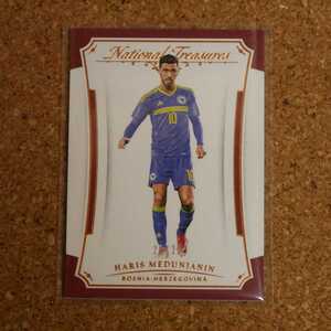 panini national treasures Haris Medunjanin 25シリ パニーニナショナルトレジャー ハリスメジュニャニン ボスニアヘルツェゴビナ