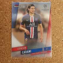 topps finest Edinson Cavani トップスファイネスト エディンソンカバーニ パリサンジェルマン ウルグアイ マンチェスターユナイテッド_画像1