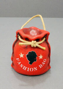 昭和レトロ　陶器製　FASHION　BAG　貯金箱