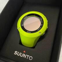 [未使用] SUUNTO AMBIT3 RUN LIME SS021260000 アンビット3ラン ライム 腕時計 スント_画像2