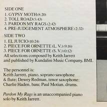 KEITH JARRETT 最後の審判 EL JUICIO LP P-10036A 帯 日本盤_画像2