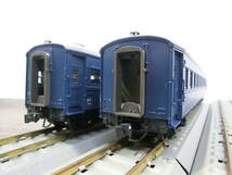 USED 鉄道模型 KATO 関水金属 HOゲージ (HO) オハ35 ブルー 1-511 2両セット　A11922_画像1
