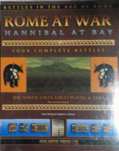 APL/ROME AT WAR/HANNIBAL AT BAY/BATTLES IN THE AGE OF ROME/THE TOWER,CIRTA,GREAT PLAINS.ZAMA/未開封駒未切断/日本語訳無し