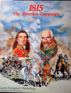 GDW/1815 THE WATERLOO CAMPAIGN/駒未切断/日本語訳無し